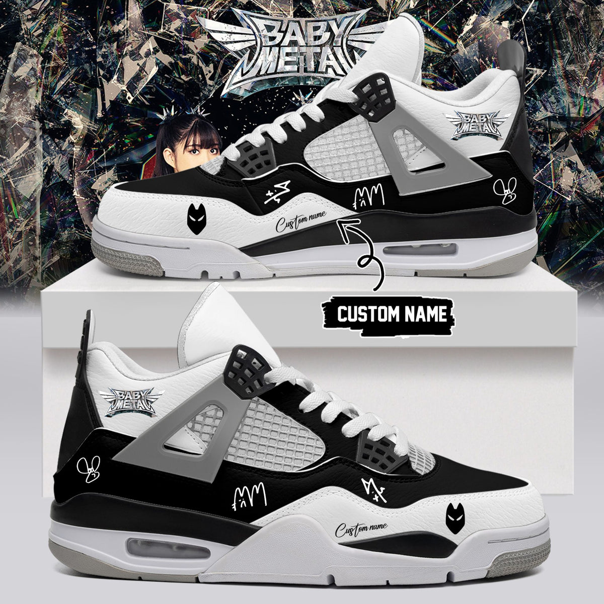 BABYMETAL WORLD TOUR signed Shoes bbm23