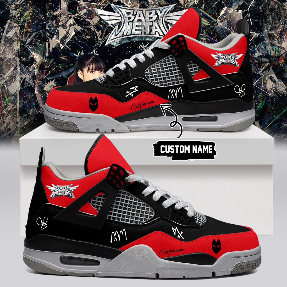 BABYMETAL WORLD TOUR signed Shoes bbm5