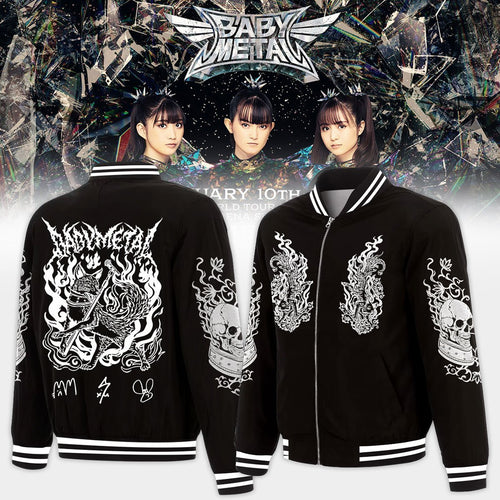 BABYMETAL WORLD TOUR signed Bomber bbm6
