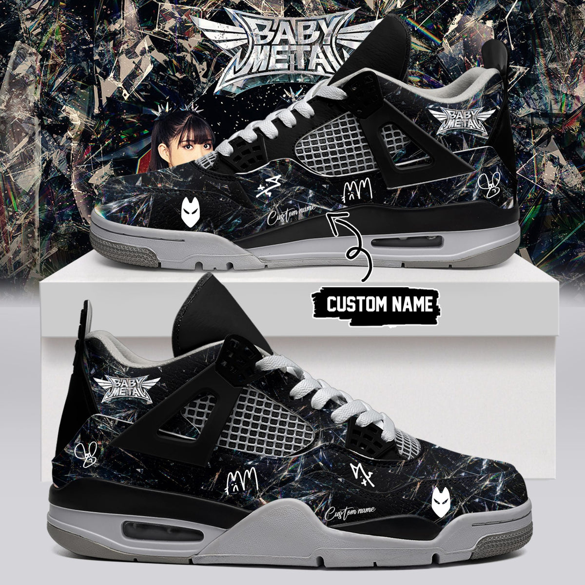 BABYMETAL WORLD TOUR signed Shoes bbm9